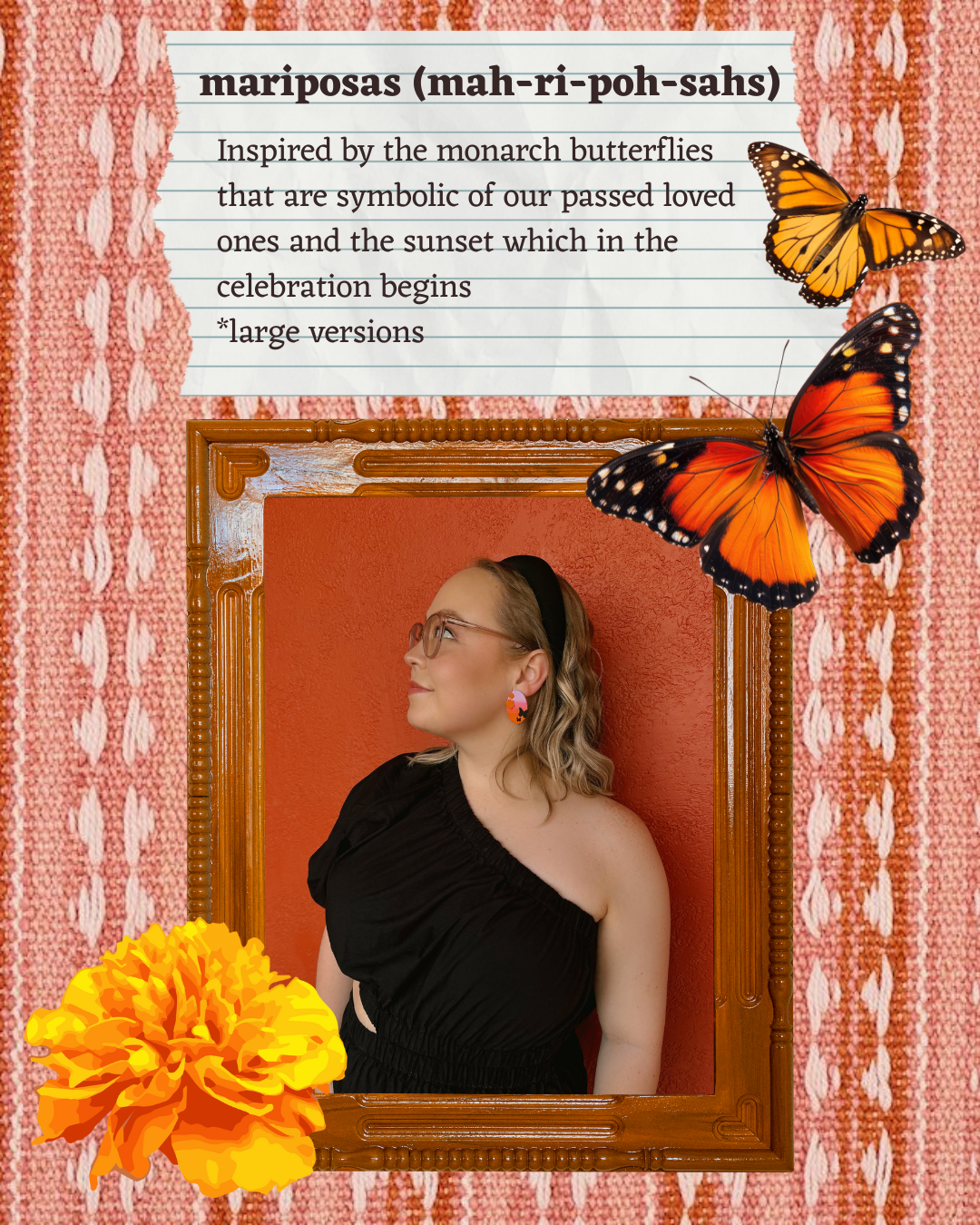 Mariposas Earrings