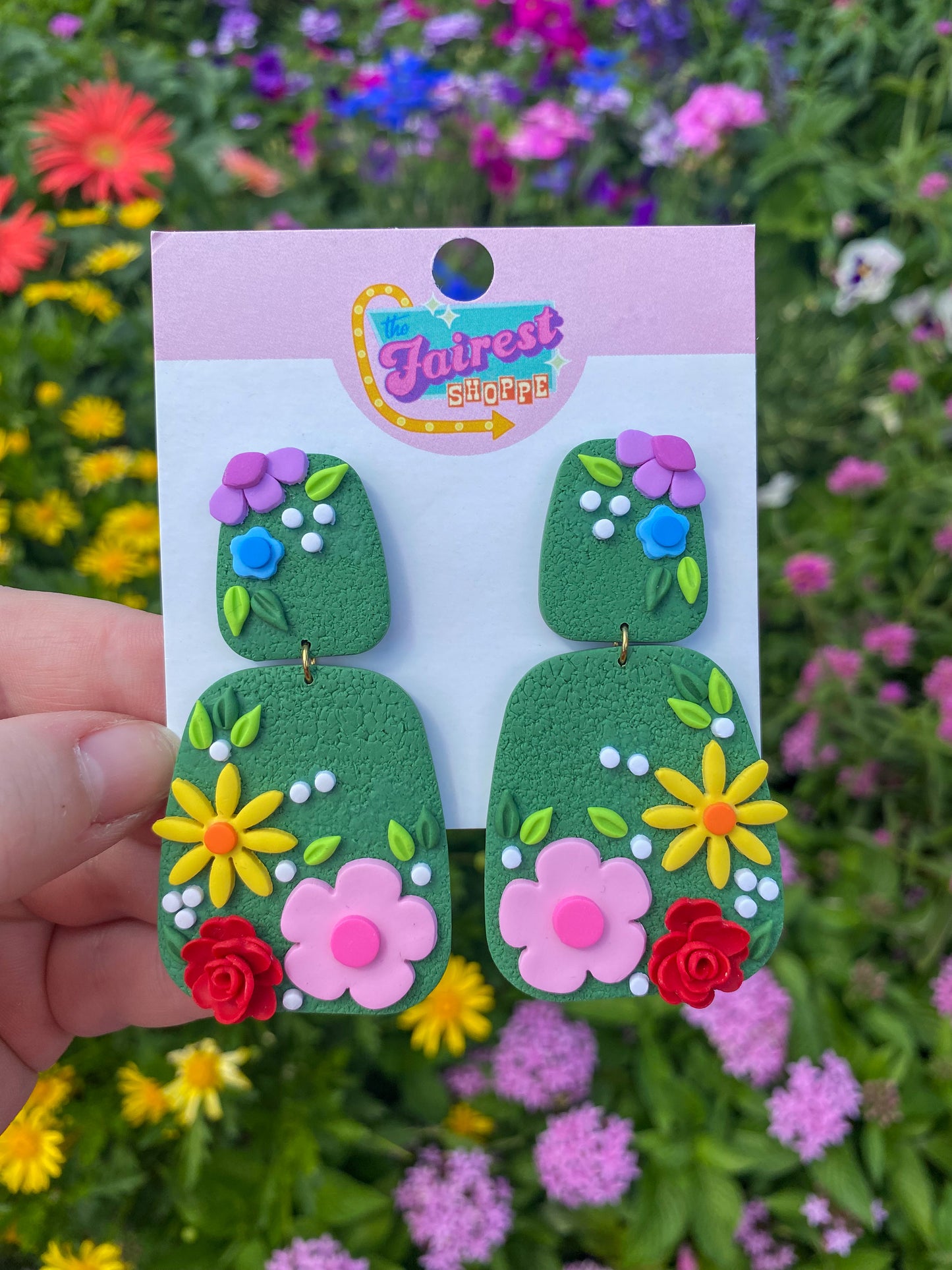 Wildflower Bouquet Earrings