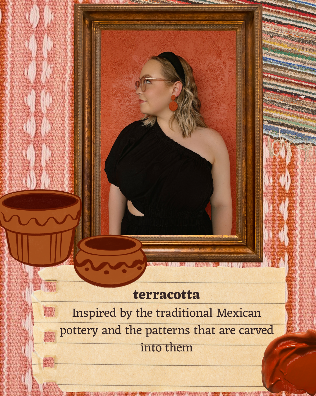 Terracotta Earrings