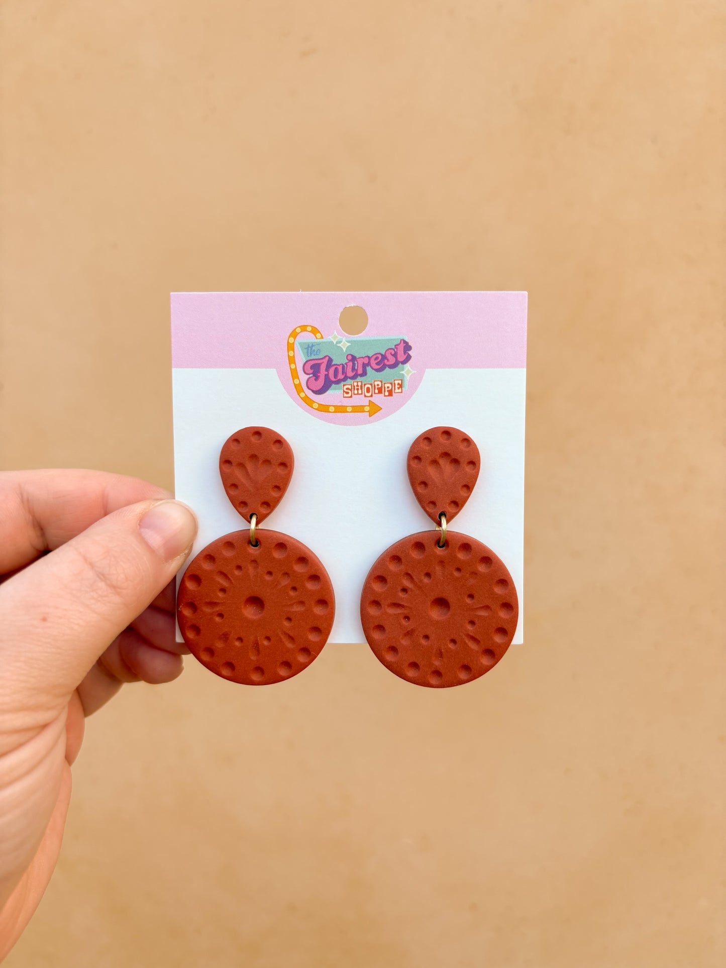 Terracotta Earrings