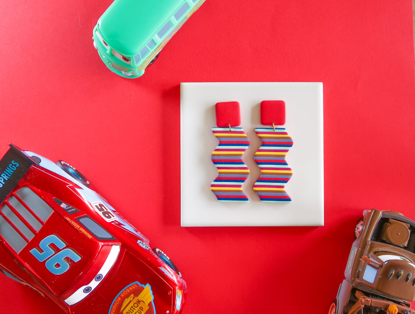 Cars-Inspired Earrings