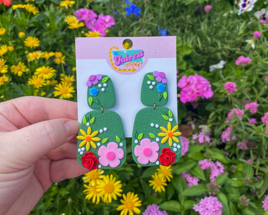 Wildflower Bouquet Earrings