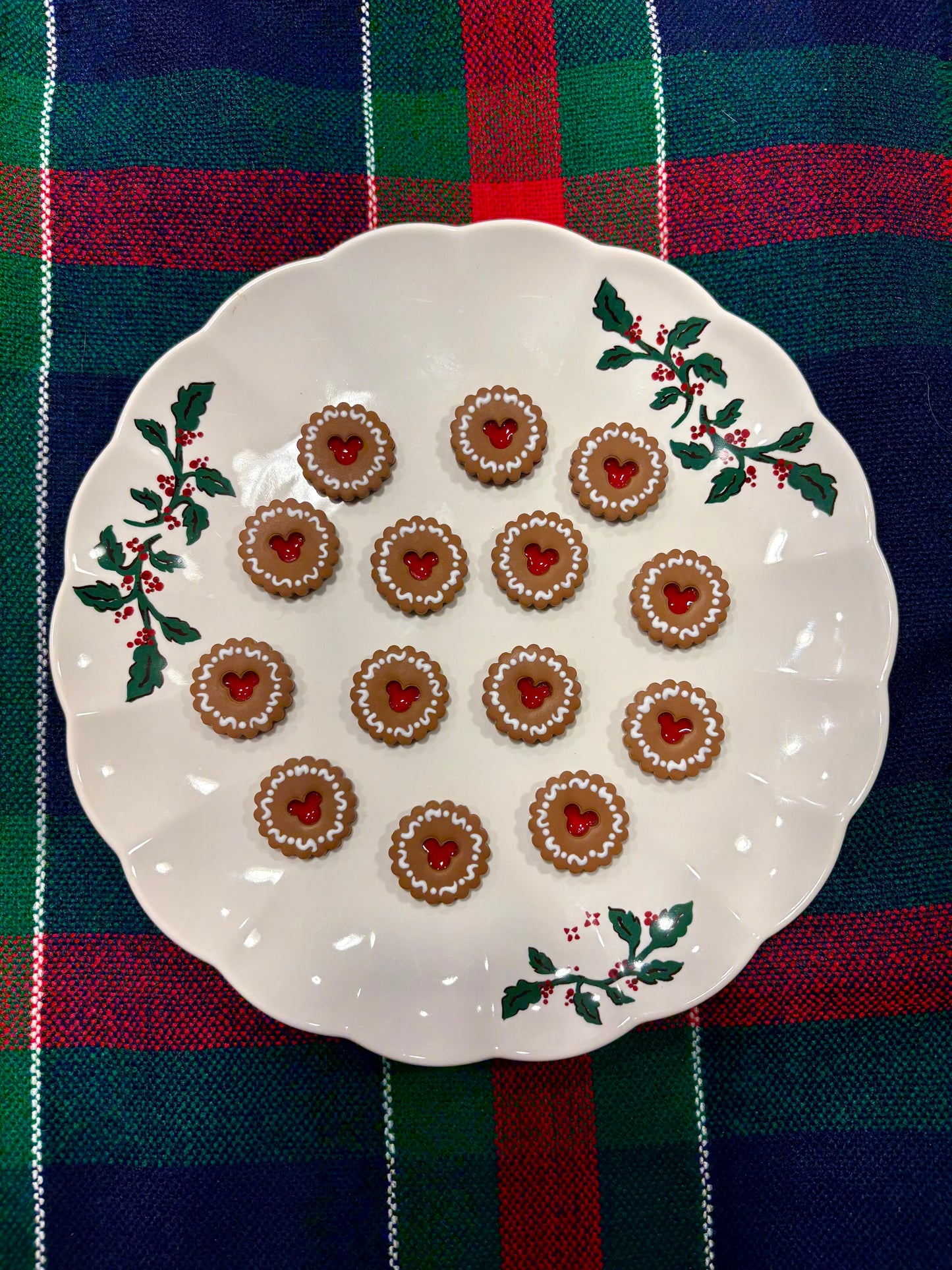 Gingerbread Mouse Earrings