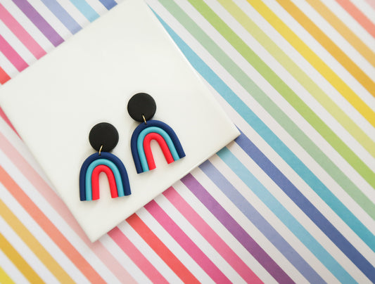 Anna-Inspired Rainbow Earrings