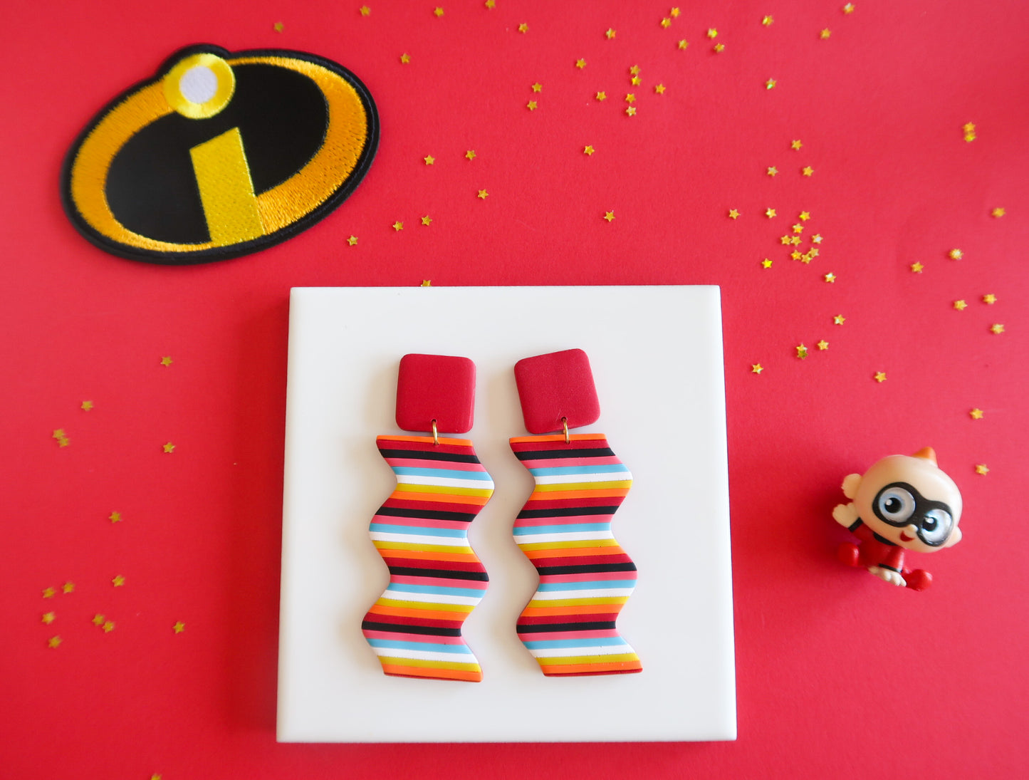 The Incredibles-Inspired Earrings