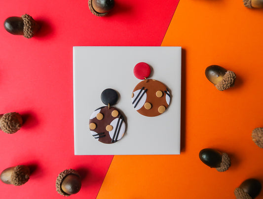 90s Chip and Dale-Inspired Earrings