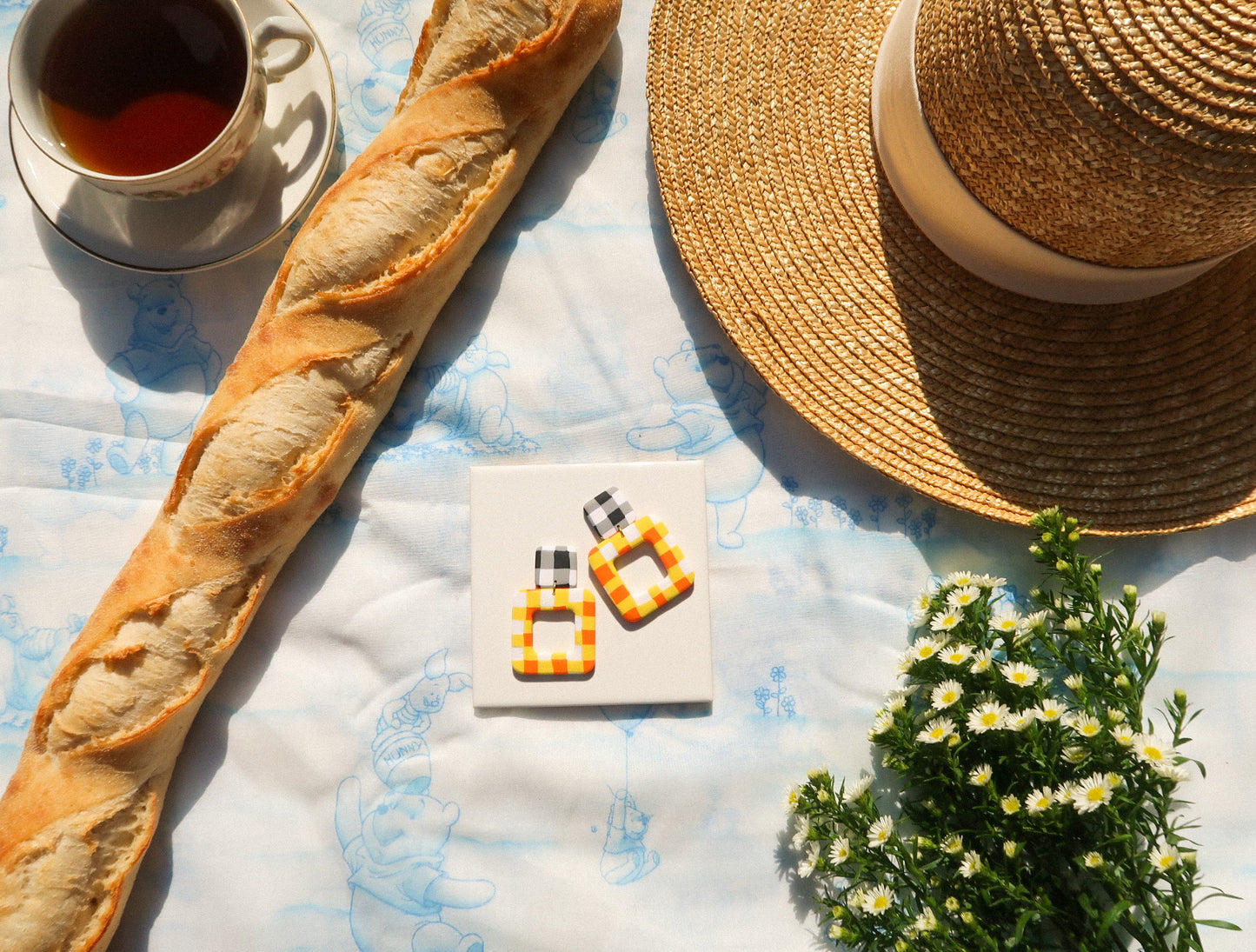 Tigger-Inspired Earrings