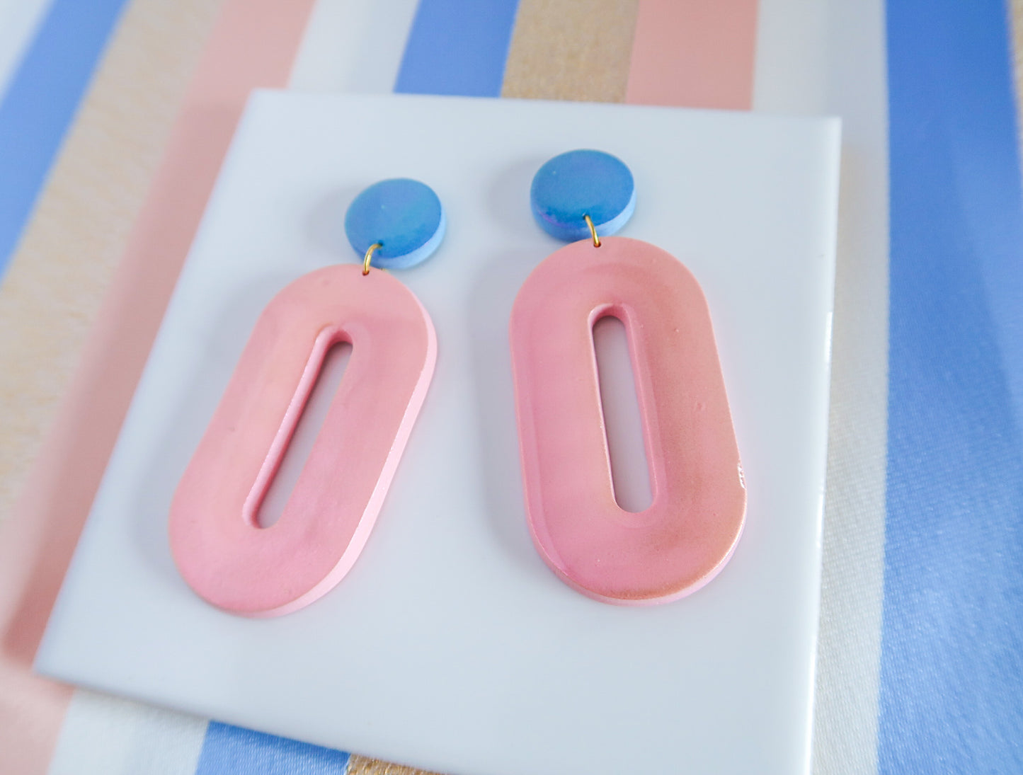 WDW 50th Anniversary Oval Earrings