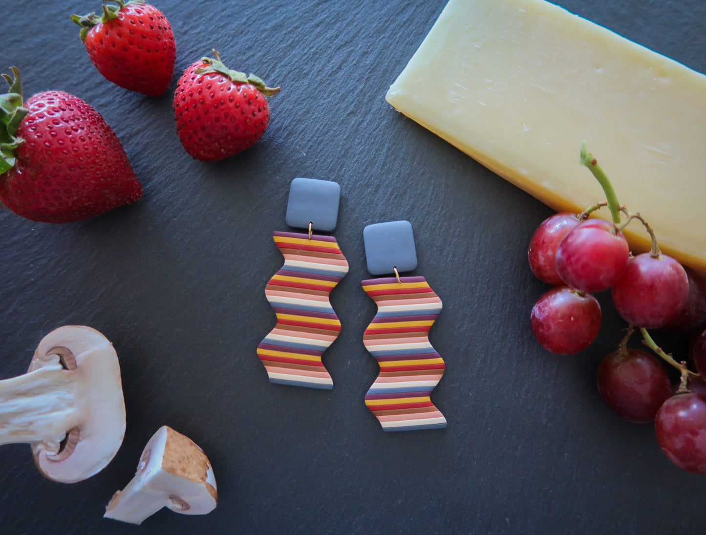 Ratatouille-Inspired Earrings