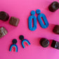 Anna-Inspired Tie Dye Earrings