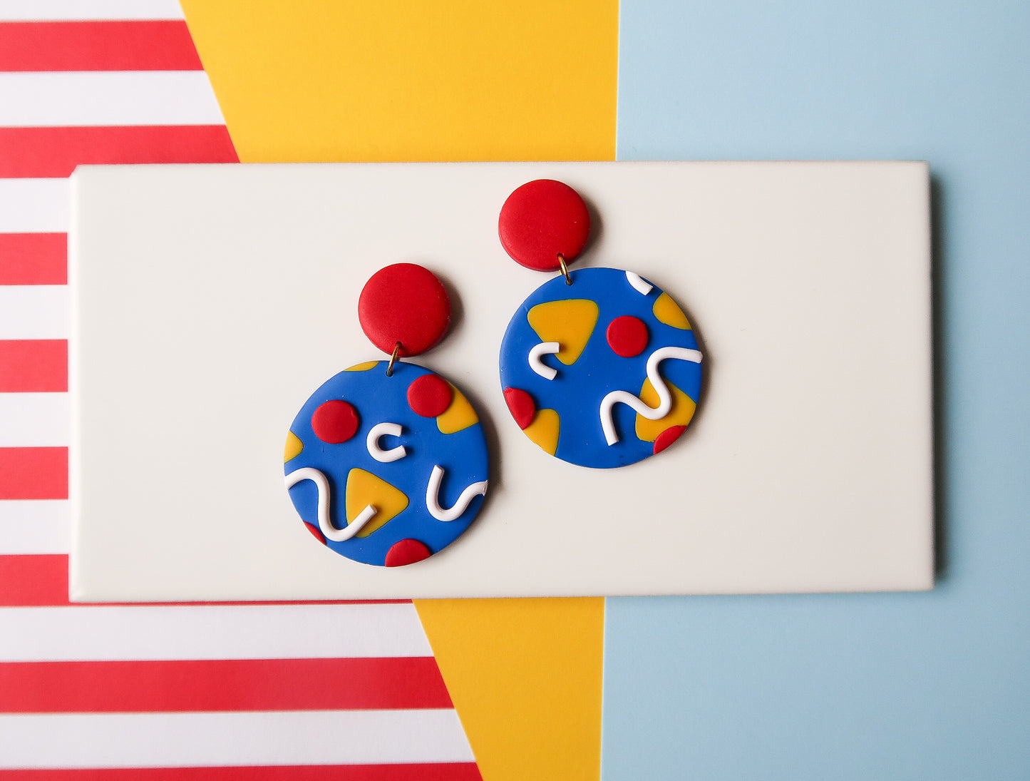 90s Donald Duck-Inspired Earrings