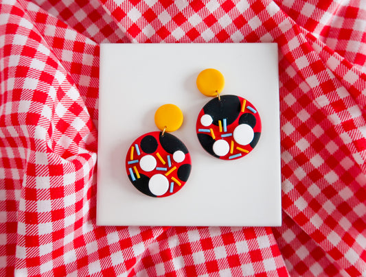 90s Minnie Mouse-Inspired Earrings