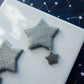 Silver Second Star to the Right-Inspired Earrings