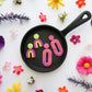 Rapunzel-Inspired Tie Dye Earrings