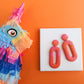 Elena of Avalor-Inspired Tie Dye Earrings