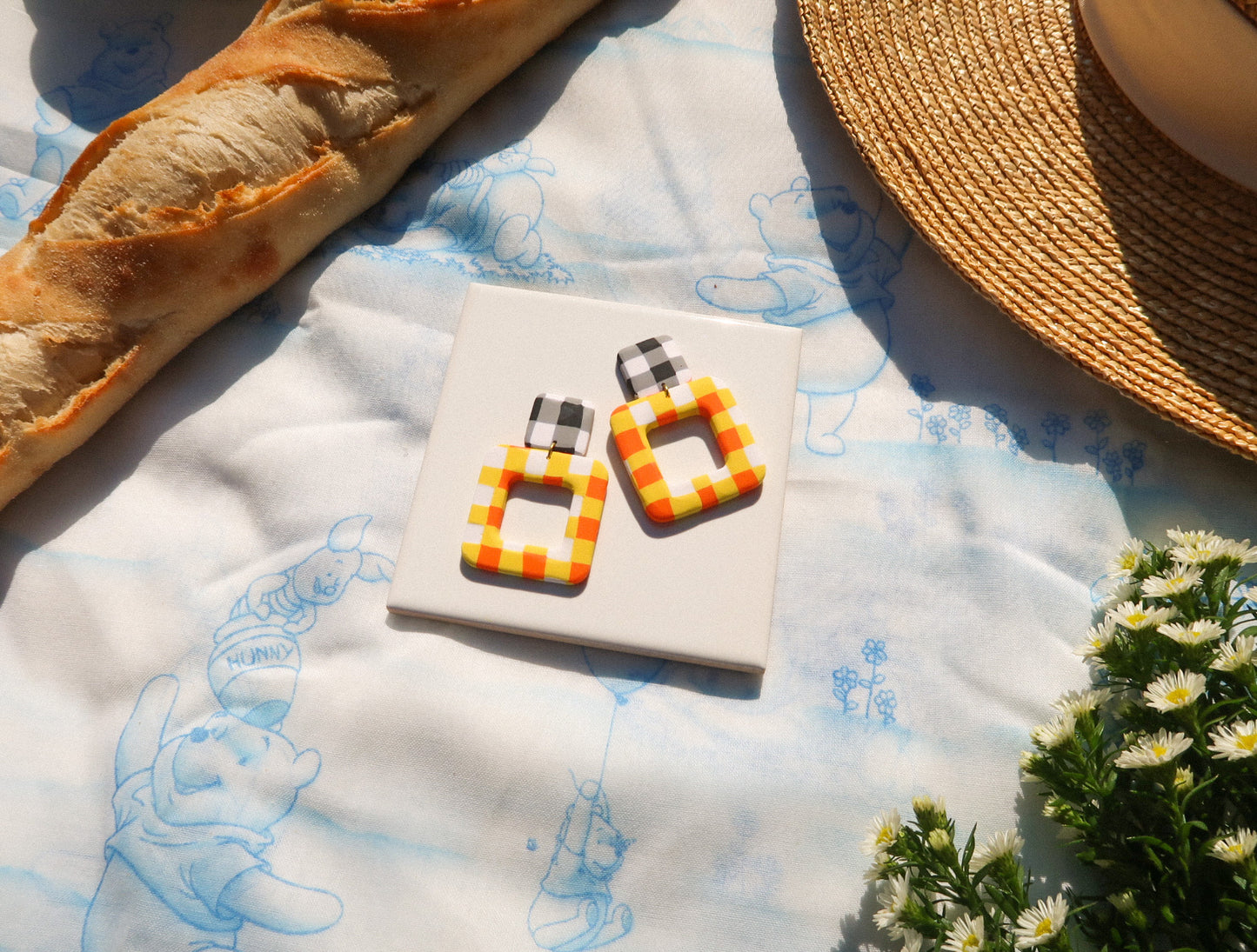 Tigger-Inspired Earrings