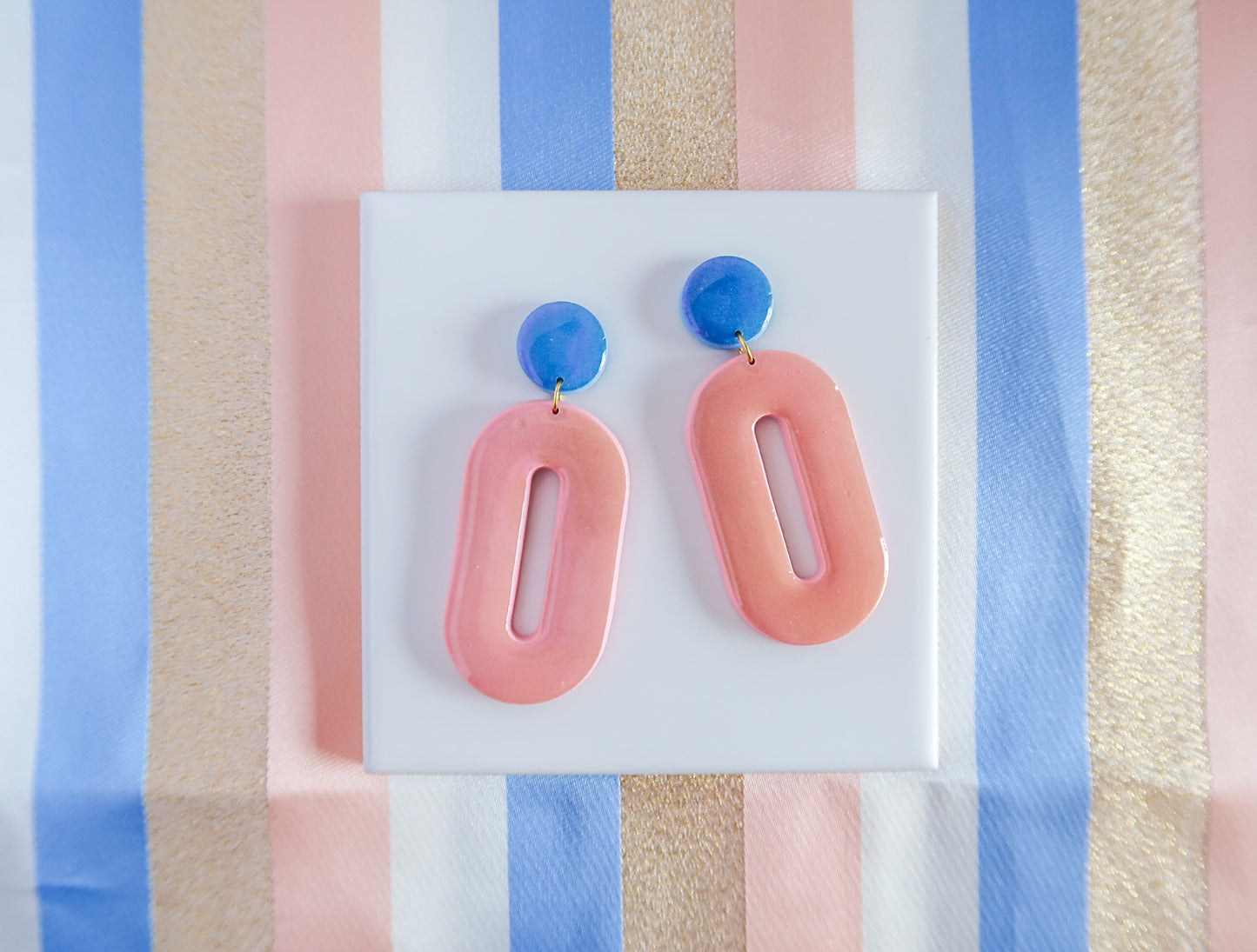 WDW 50th Anniversary Oval Earrings