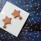 Rose Gold Second Star to the Right-Inspired Earrings