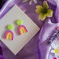 Rapunzel-Inspired Rainbow Earrings