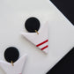 Cruella de Vil-Inspired Earrings