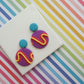 90s Daisy Duck-Inspired Earrings